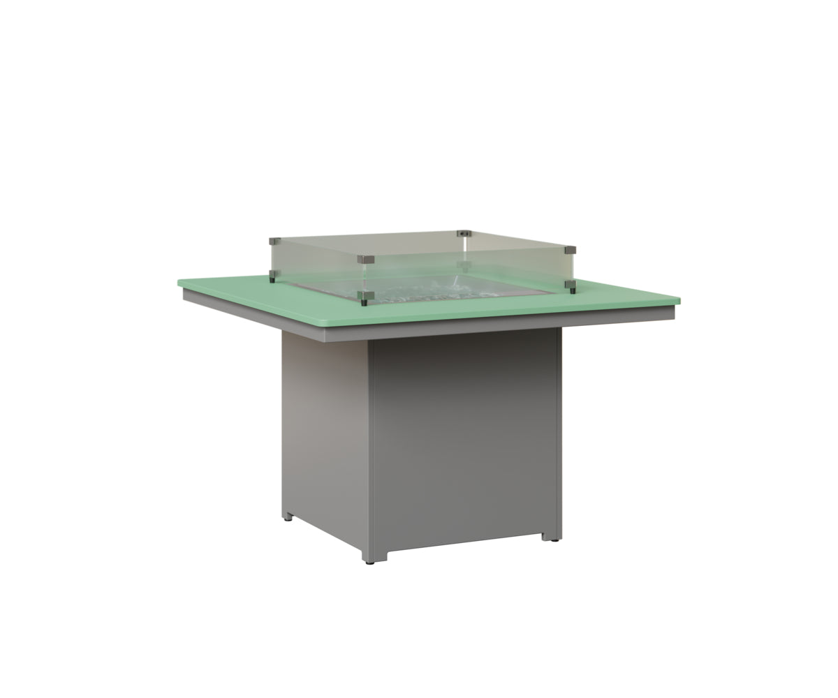Berlin Gardens Numa Square Fire Pit - Dining Height