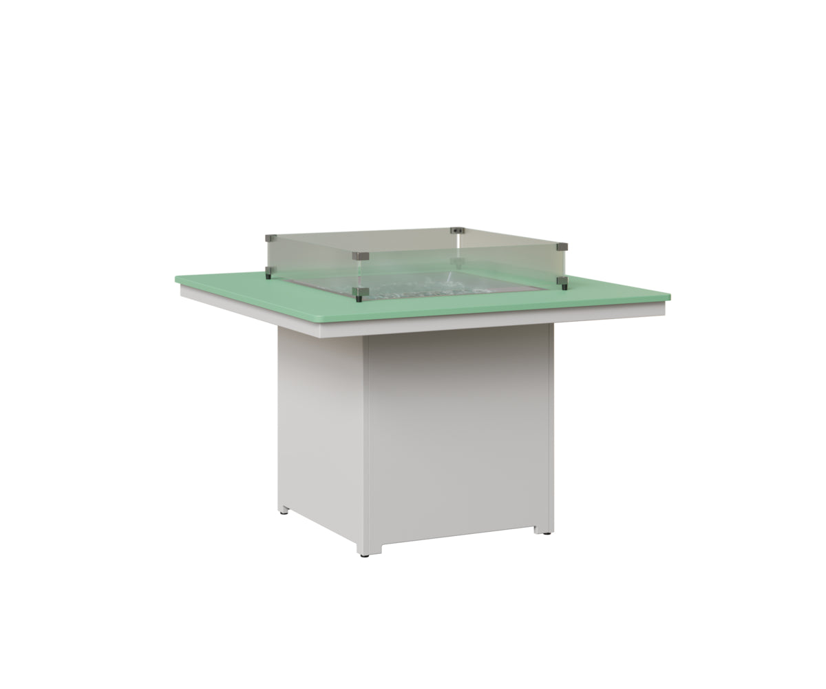 Berlin Gardens Numa Square Fire Pit - Dining Height