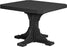 LuxCraft 41" Square Table - Dining Height