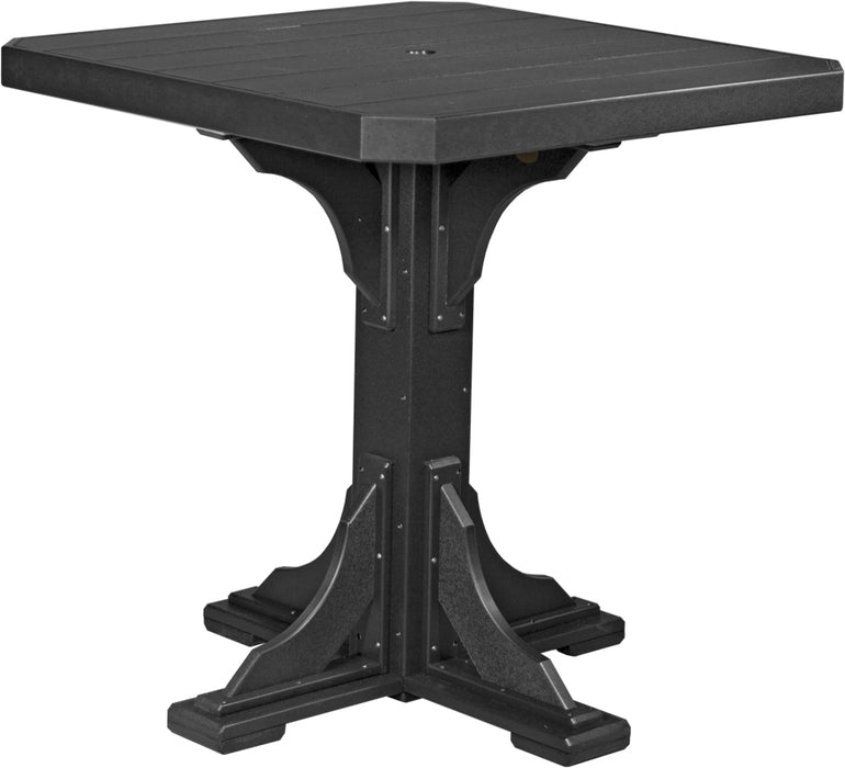 LuxCraft 41" Square Table - Bar Height