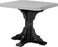 LuxCraft 41" Square Table - Counter Height