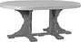 LuxCraft 4' x 6' Oval Table Set #3