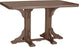 LuxCraft 4' x 6' Rectangular Table - Bar Height