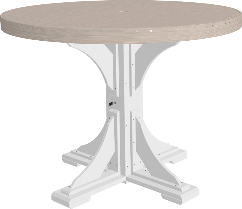 LuxCraft 4' Round Table Set #1