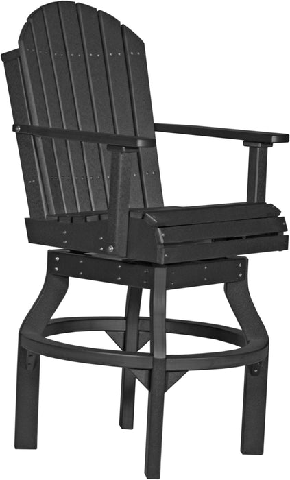 LuxCraft Adirondack Swivel Chair - Bar Height