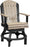 LuxCraft Adirondack Swivel Chair - Counter Height