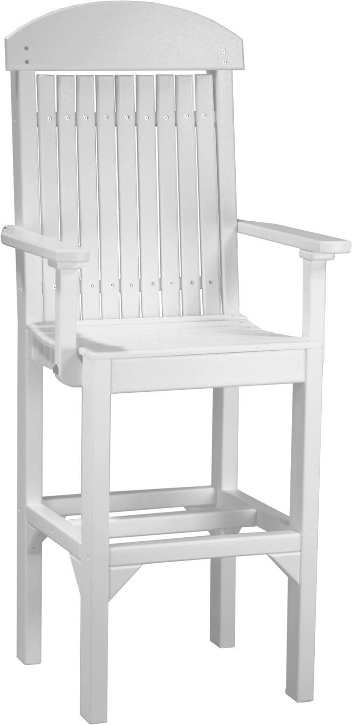 LuxCraft Classic Arm Chair - Bar Height