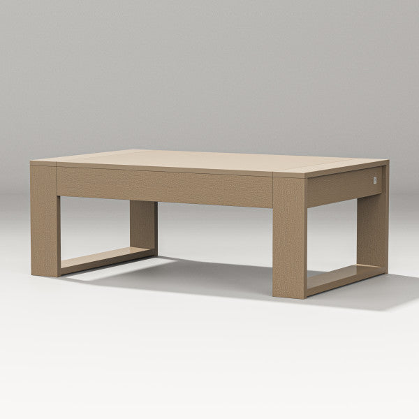 POLYWOOD Latitude Rectangular Coffee Table