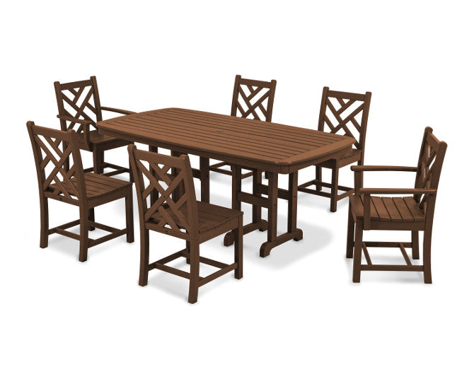 POLYWOOD Chippendale 7-Piece Dining Set