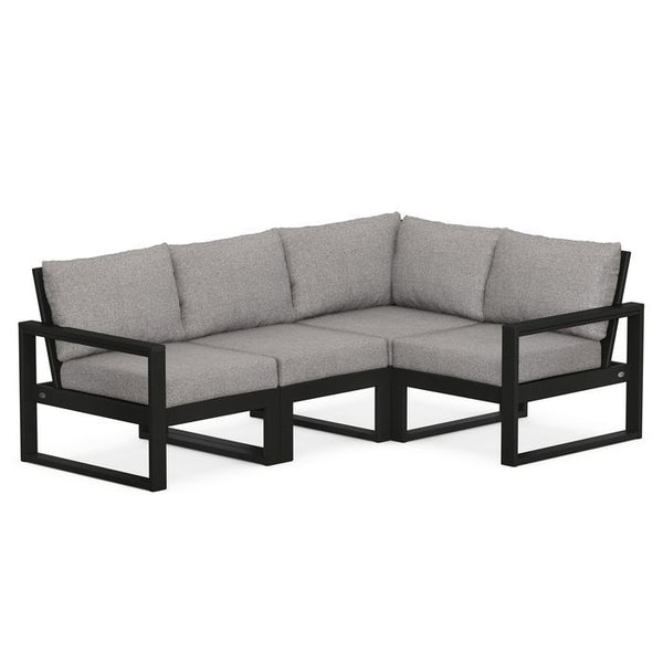 POLYWOOD EDGE 4-Piece Modular Deep Seating Set