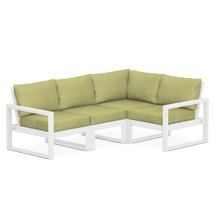 POLYWOOD EDGE 4-Piece Modular Deep Seating Set
