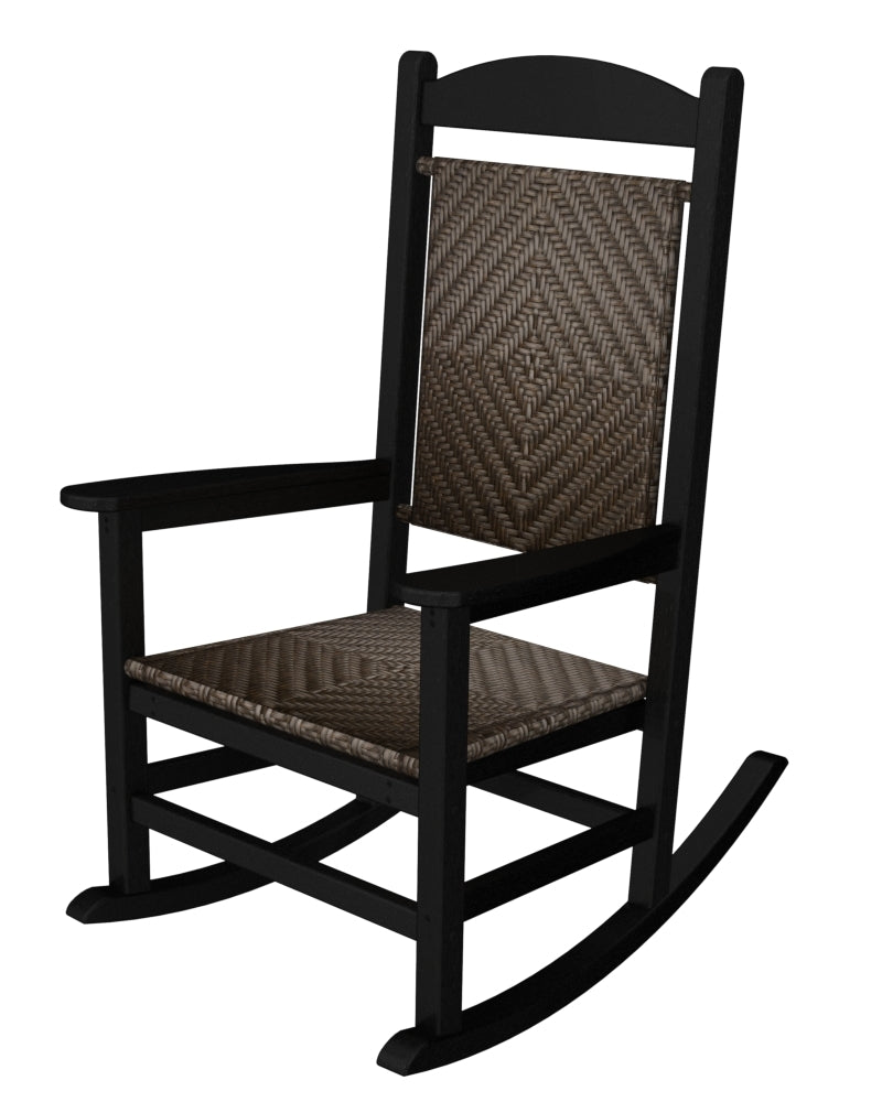 Polywood Presidential Woven Rocker