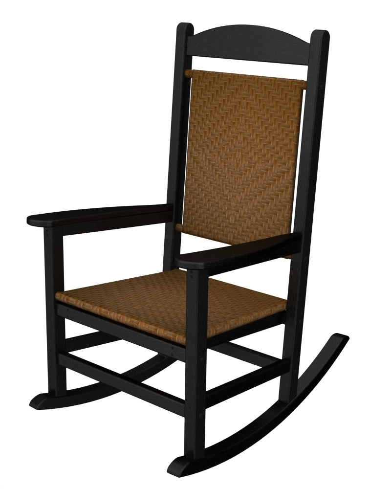 POLYWOOD Presidential Woven Rocker