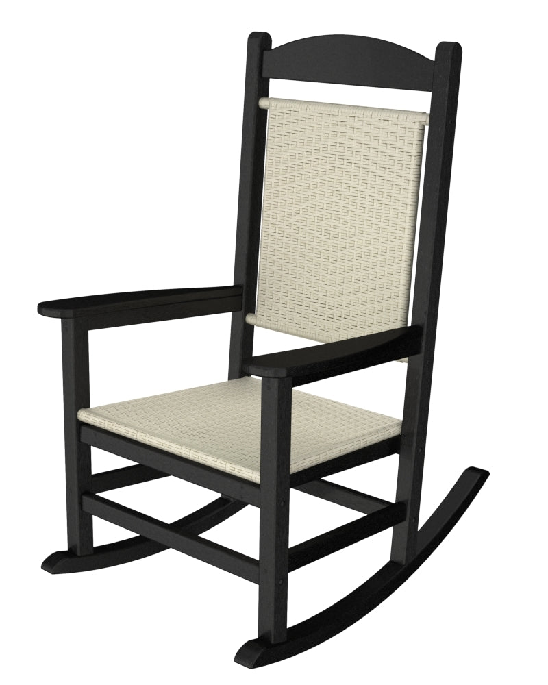 POLYWOOD Presidential Woven Rocker