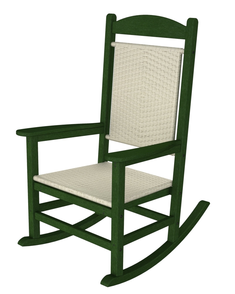 POLYWOOD Presidential Woven Rocker
