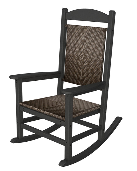 POLYWOOD Presidential Woven Rocker