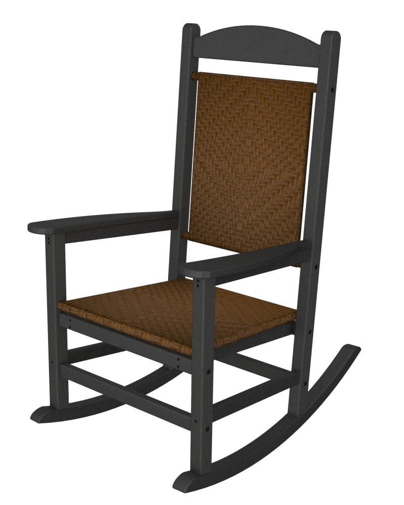 POLYWOOD Presidential Woven Rocker