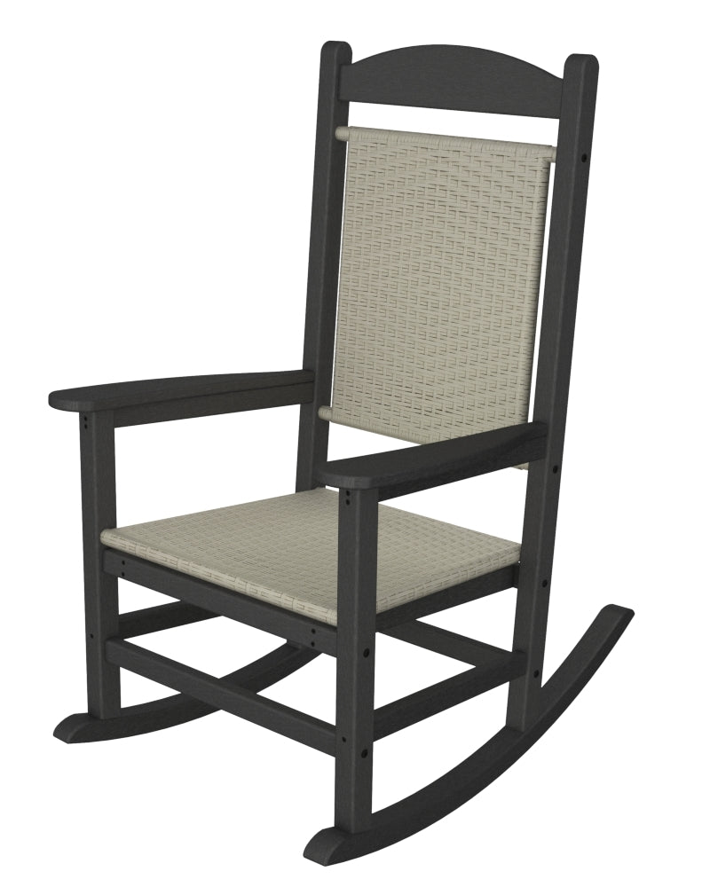 POLYWOOD Presidential Woven Rocker