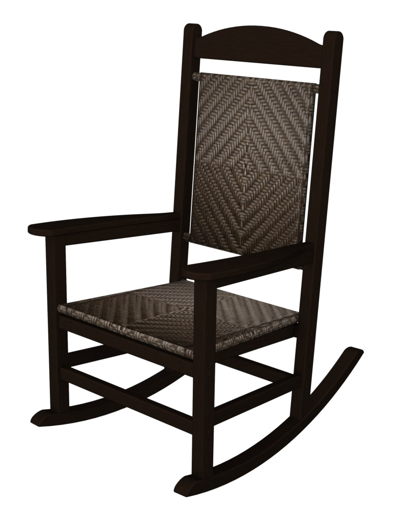 POLYWOOD Presidential Woven Rocker