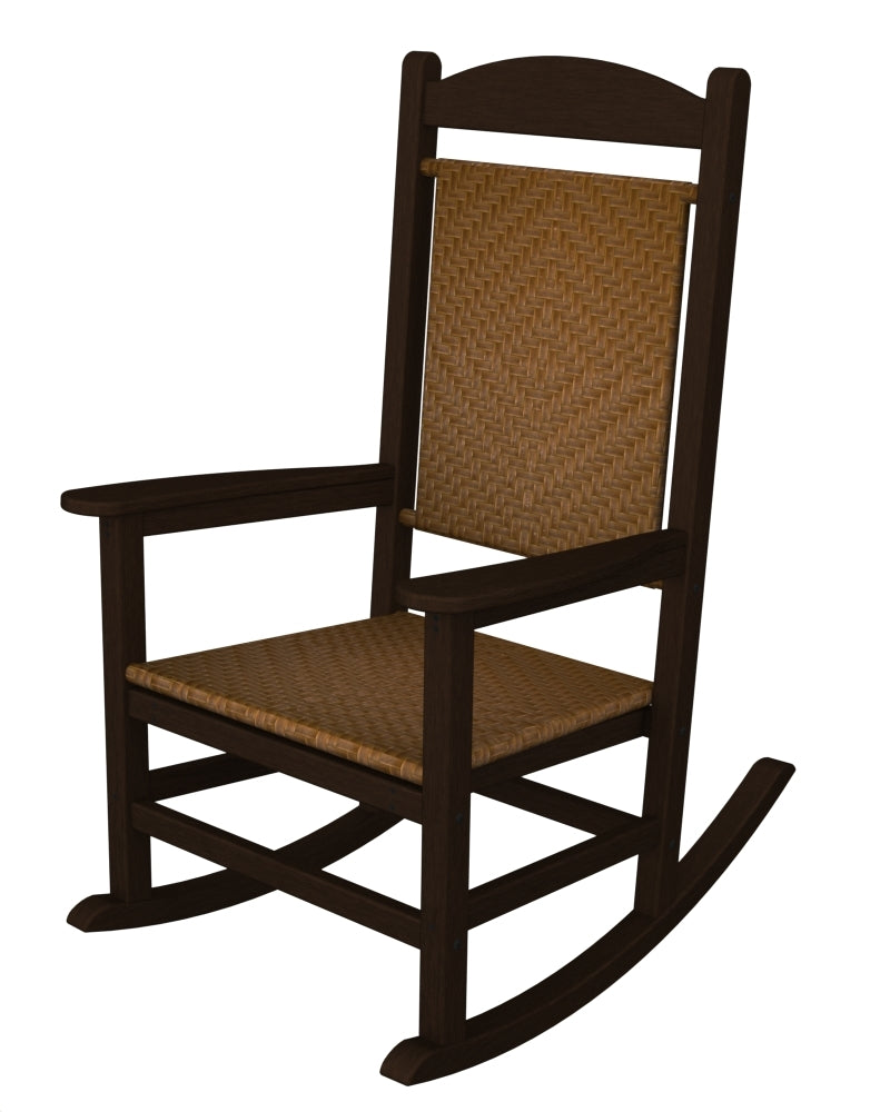 POLYWOOD Presidential Woven Rocker