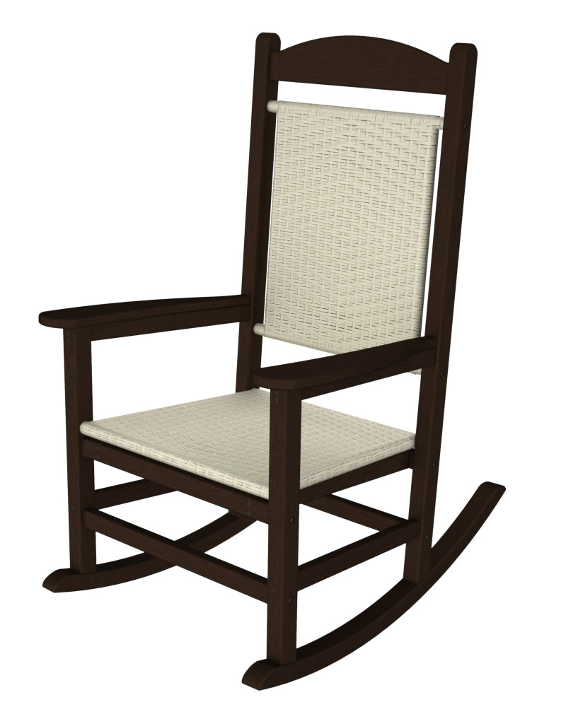 POLYWOOD Presidential Woven Rocker