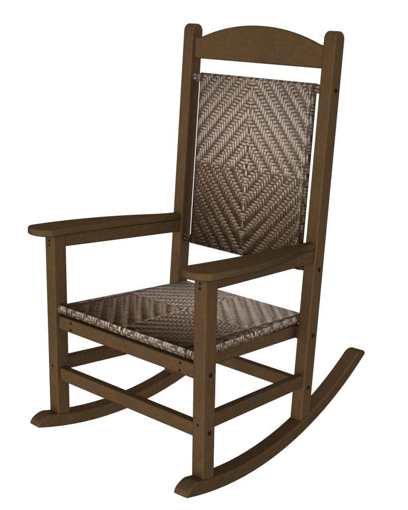 POLYWOOD Presidential Woven Rocker