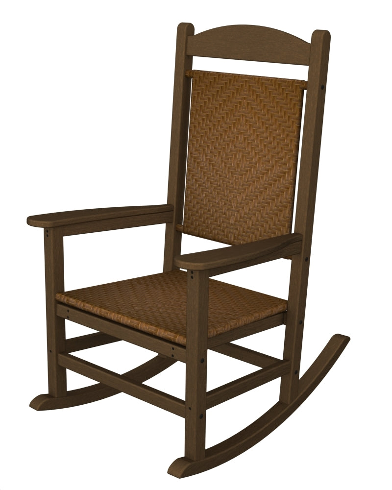POLYWOOD Presidential Woven Rocker