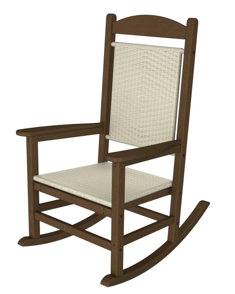 POLYWOOD Presidential Woven Rocker