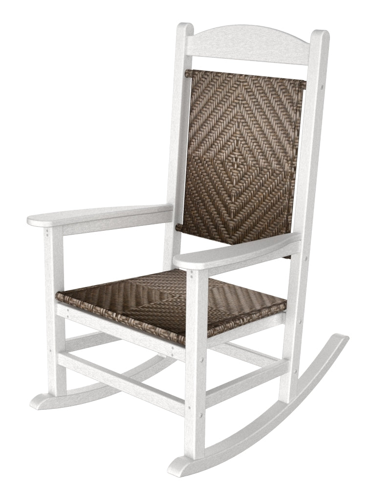 POLYWOOD Presidential Woven Rocker