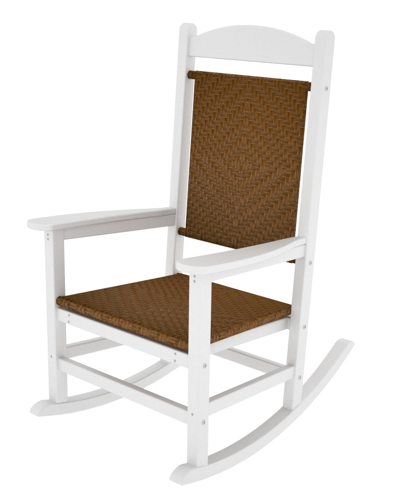 POLYWOOD Presidential Woven Rocker