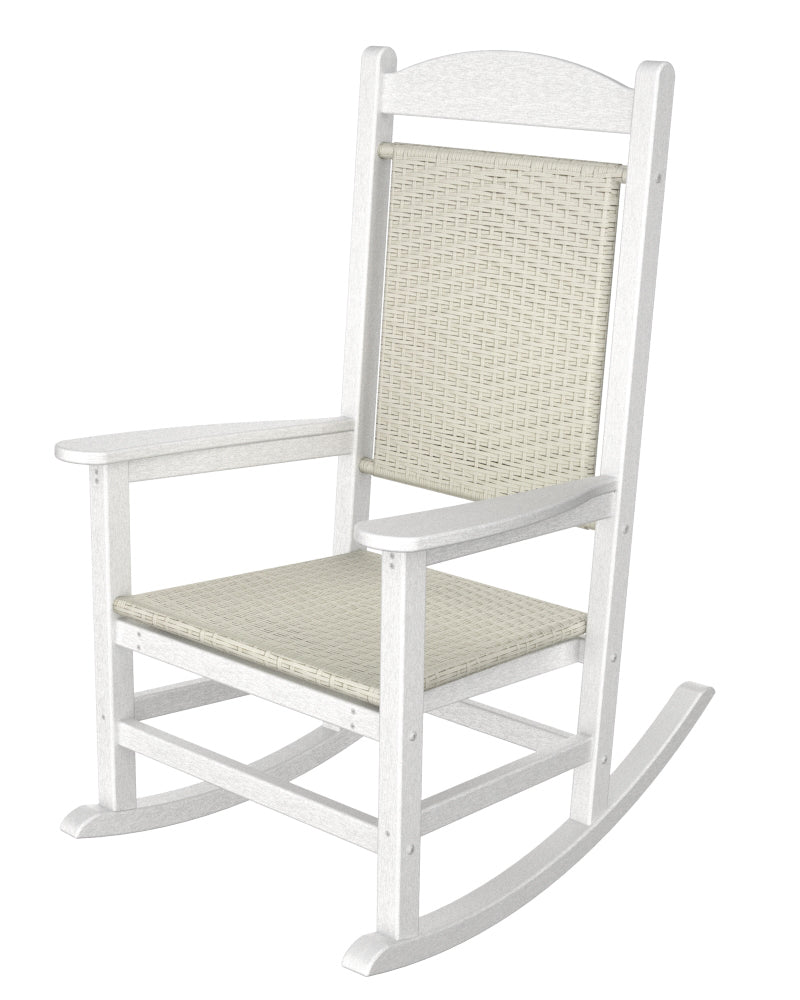 POLYWOOD Presidential Woven Rocker