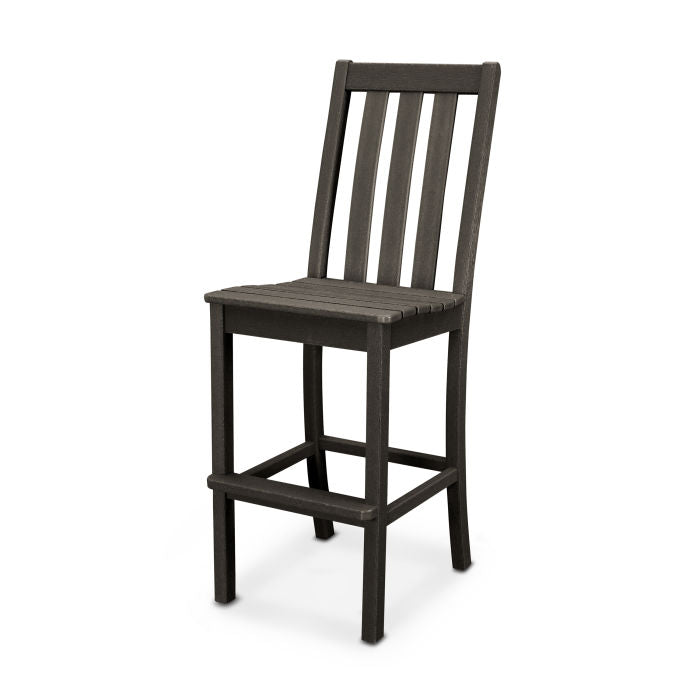 POLYWOOD Vineyard Bar Side Chair