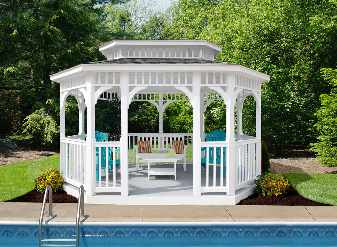 Vinyl Oblong Gazebo