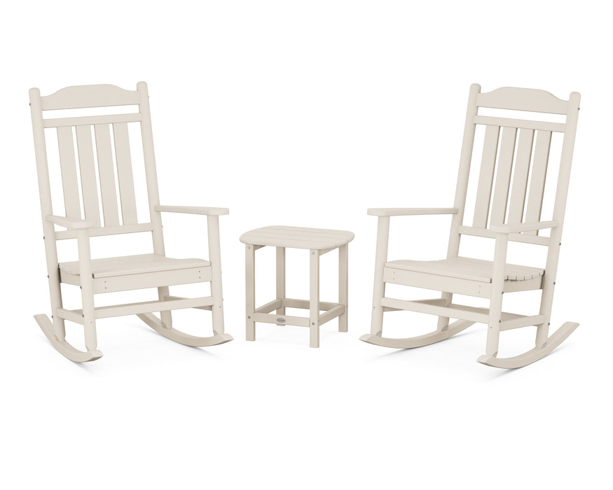 POLYWOOD Country Living Legacy Rocking Chair 3-Piece Set