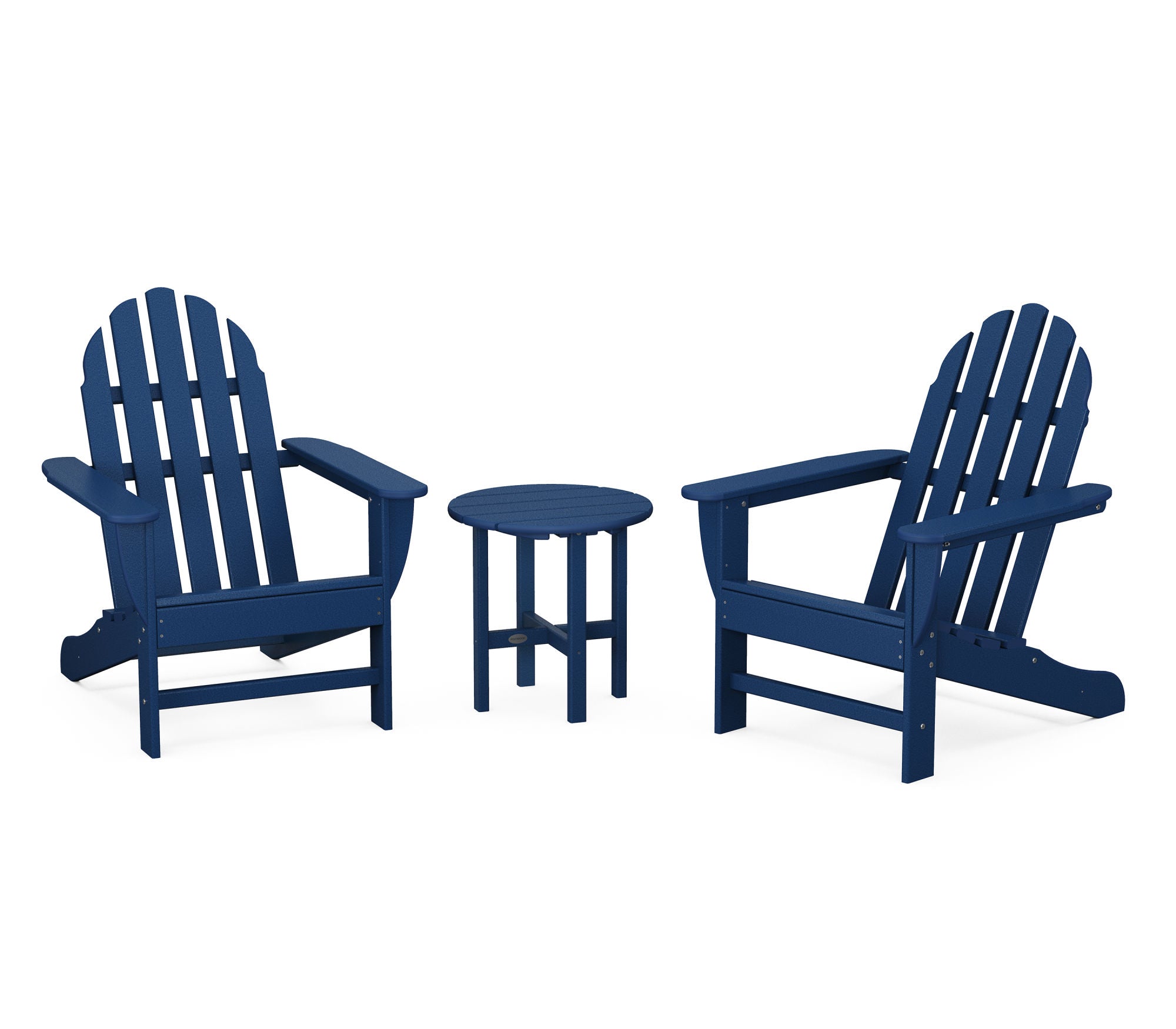 POLYWOOD Classic Adirondack 3-Piece Set