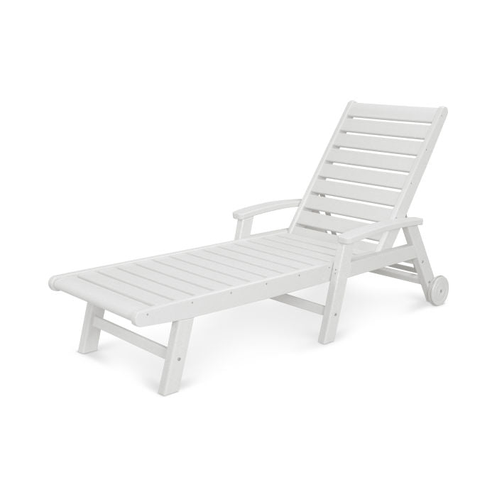 POLYWOOD Signature Chaise w/ Wheels