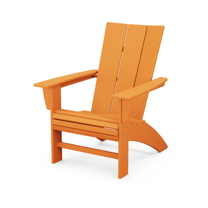 POLYWOOD Modern Curveback Adirondack Chair