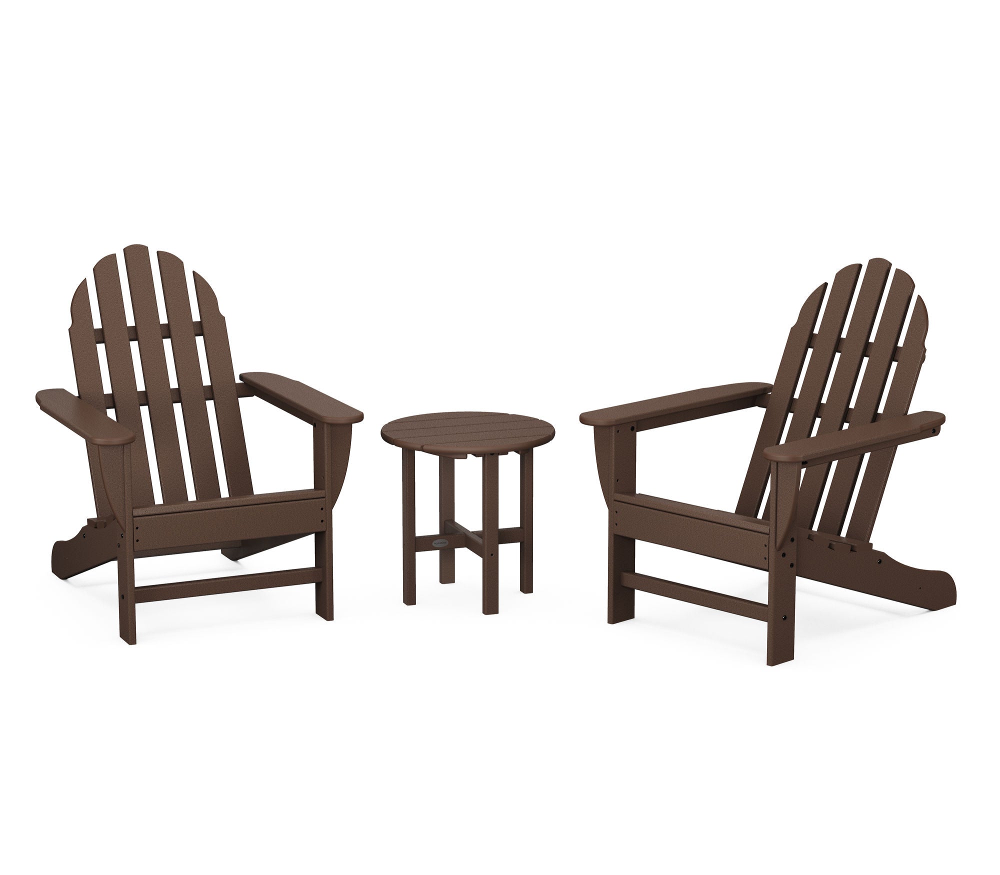 POLYWOOD Classic Adirondack 3-Piece Set