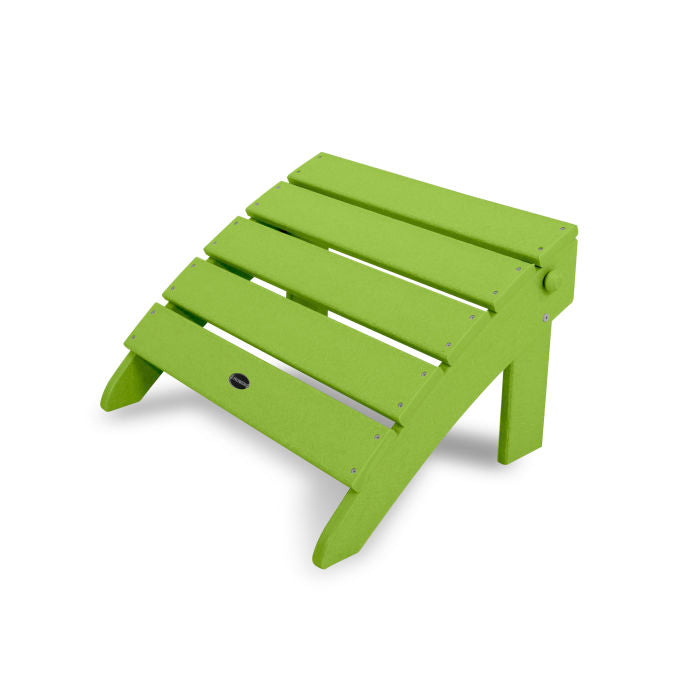 POLYWOOD Classic Oversized Adirondack Folding Ottoman