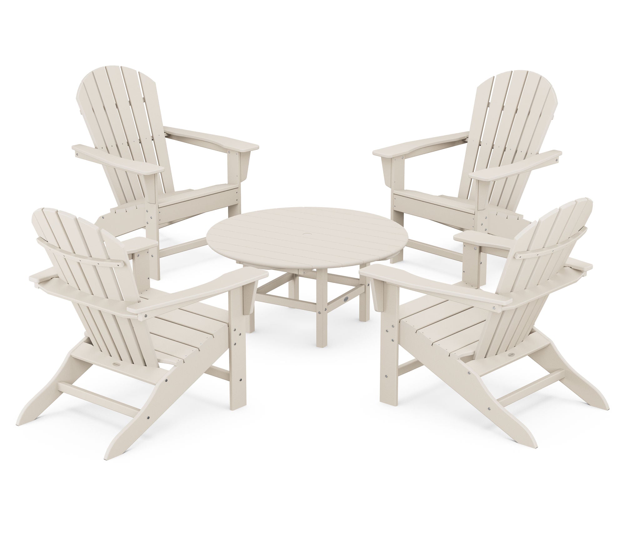POLYWOOD South Beach 5-Piece Conversation Group