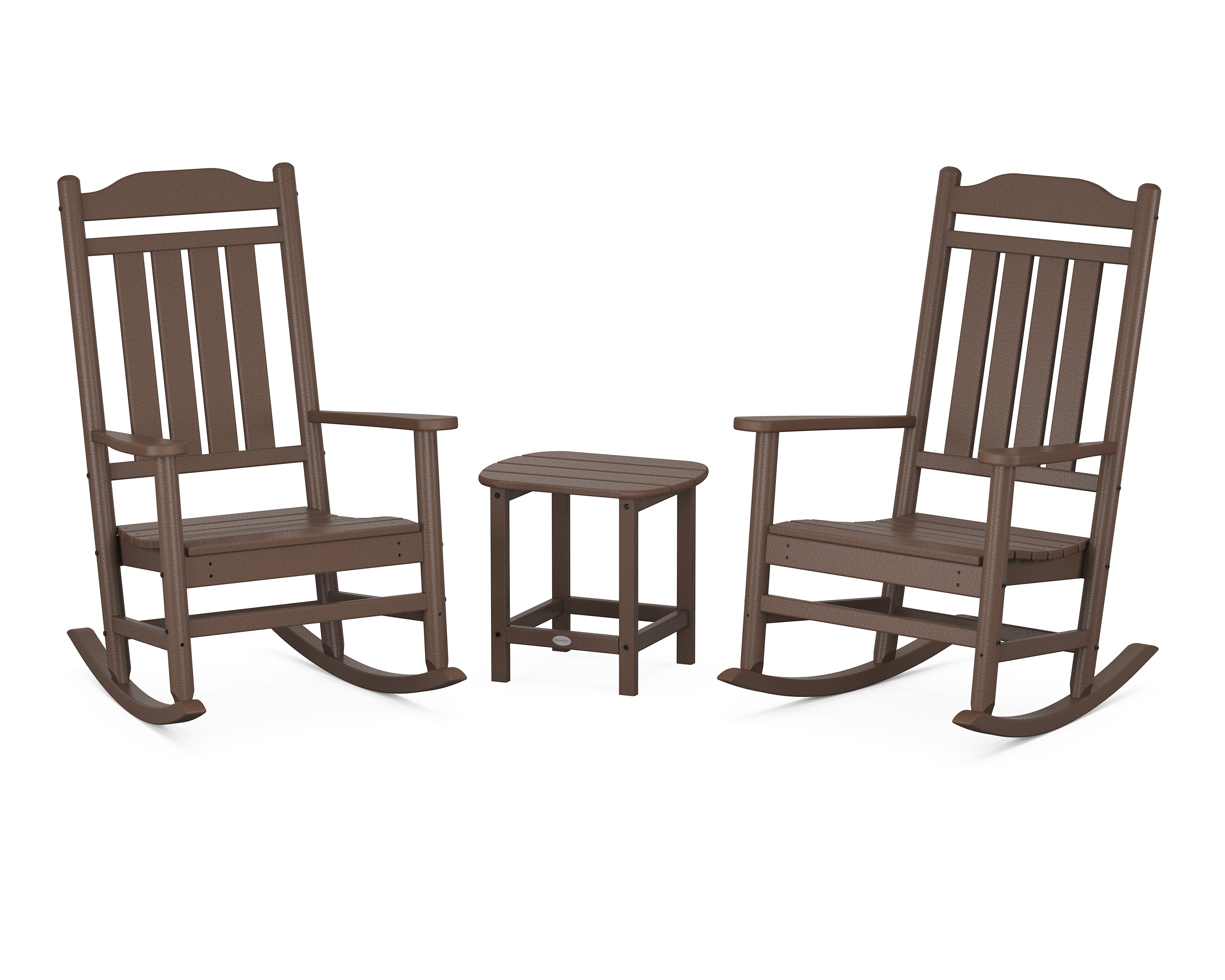 POLYWOOD Country Living Cottage Legacy Rocking Chair 3-Piece Set