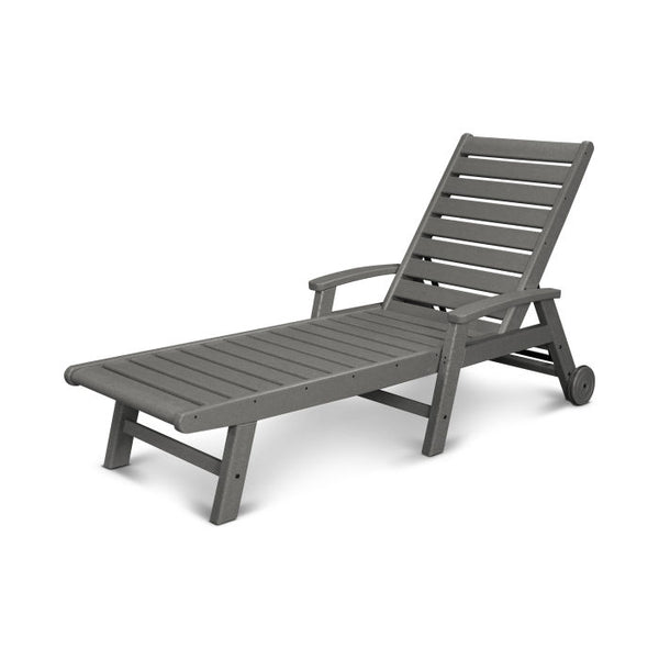 POLYWOOD Signature Chaise w/ Wheels