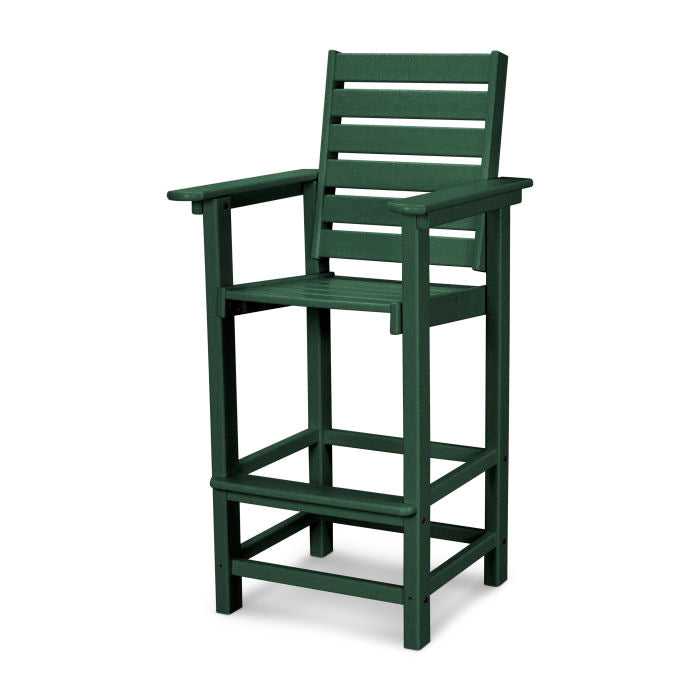 POLYWOOD Captain Bar Chair