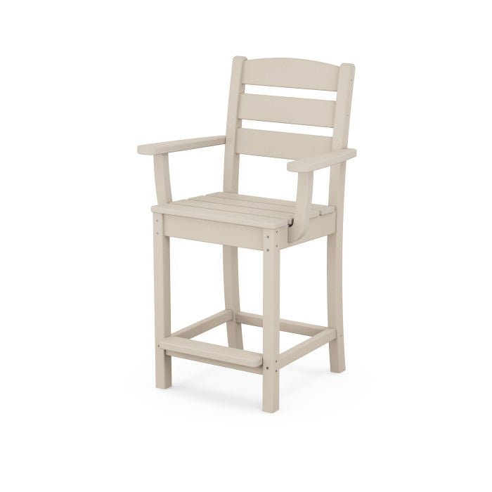 POLYWOOD Lakeside Counter Arm Chair