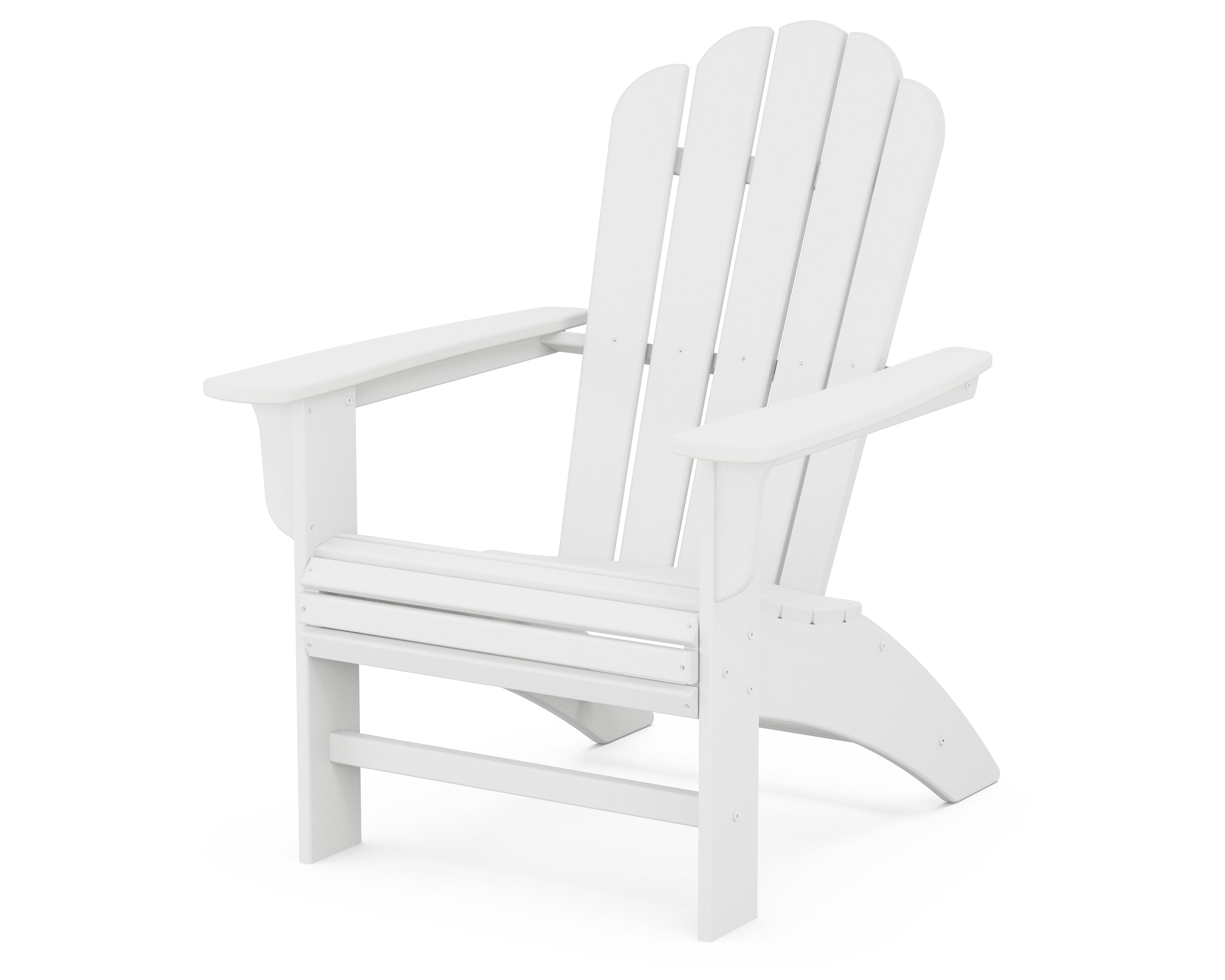 POLYWOOD Country Living Cottage Curveback Adirondack Chair