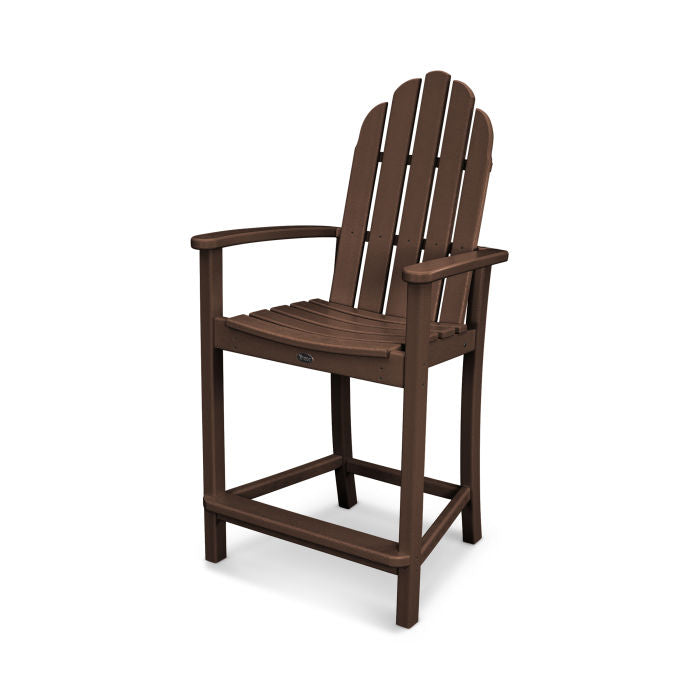 POLYWOOD Classic Adirondack Counter Chair