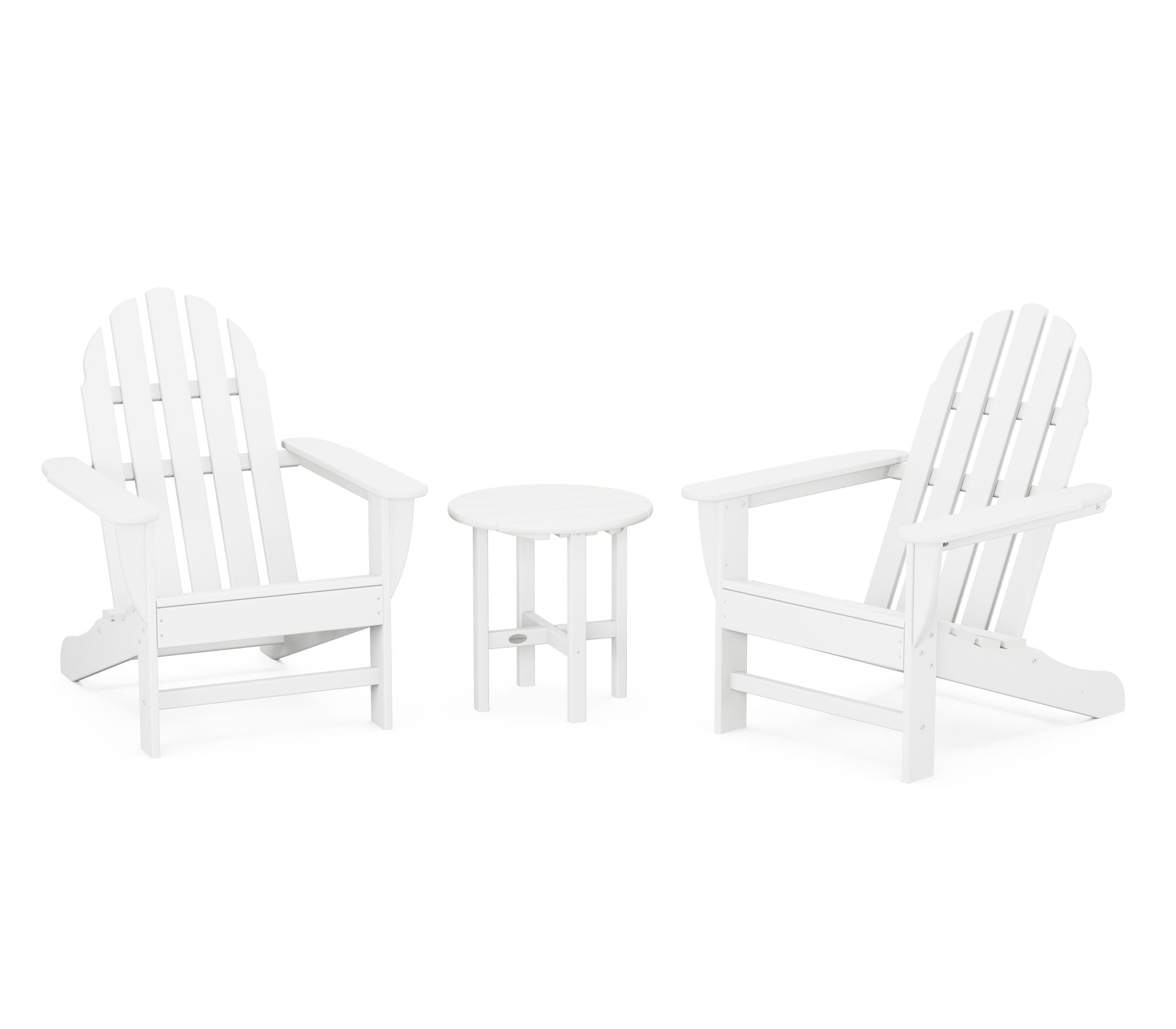 POLYWOOD Classic Adirondack 3-Piece Set