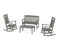 POLYWOOD Country Living Legacy Rocking Chair 4-Piece Porch Set