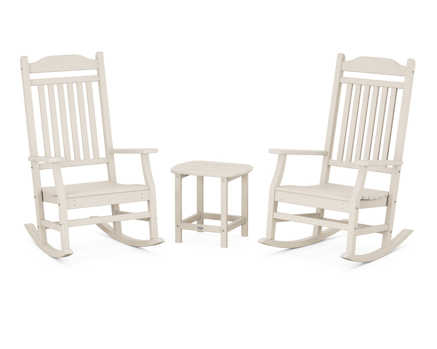 POLYWOOD Country Living Rocking Chair 3-Piece Set