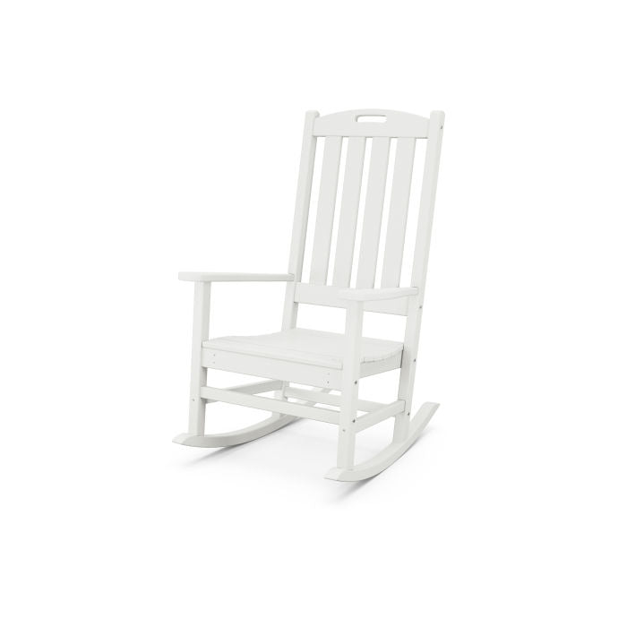 POLYWOOD Nautical Porch Rocking Chair